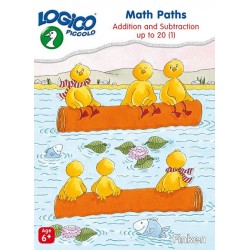 Math Paths 1 - LOGICO Educational Learning Cards, Ages 6+