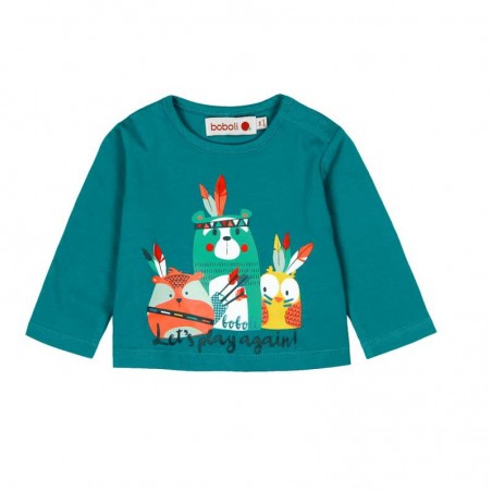 Boboli - Stretch knit T-shirt for baby boy