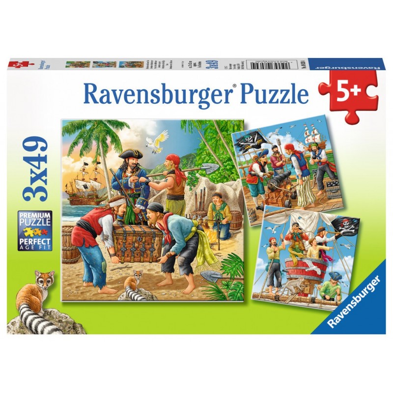 Ravensburger - 3x49pc Puzzles