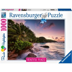 Ravensburger - Praslin, Island in The Seychelles 1000pc Puzzle