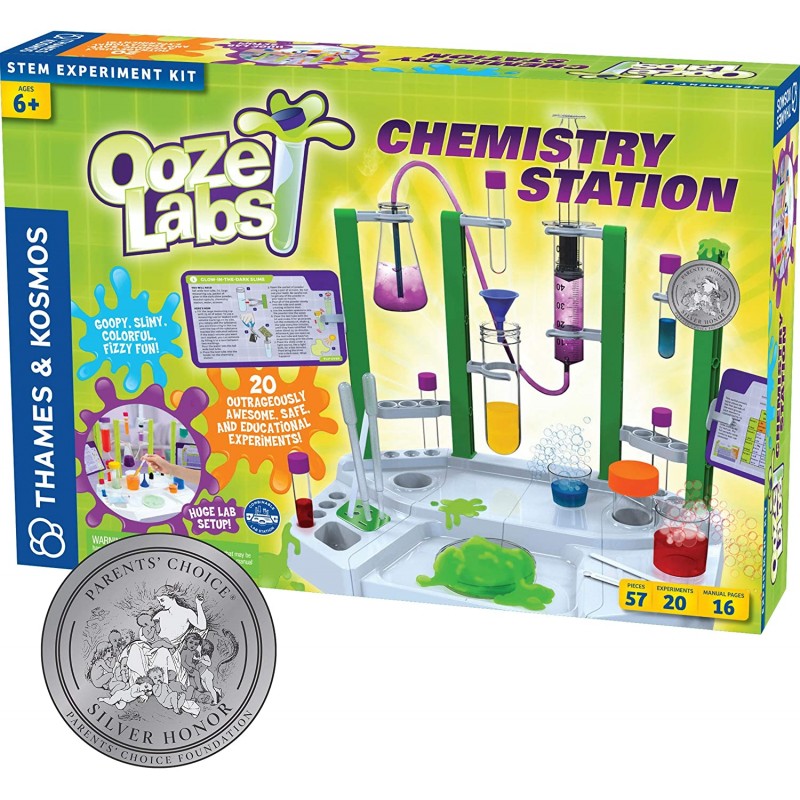 Thames & Kosmos : Ooze Labs - Chemistry Station Science Experiment Kit